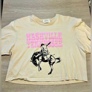 Nashville Tennessee Crop Top shirt